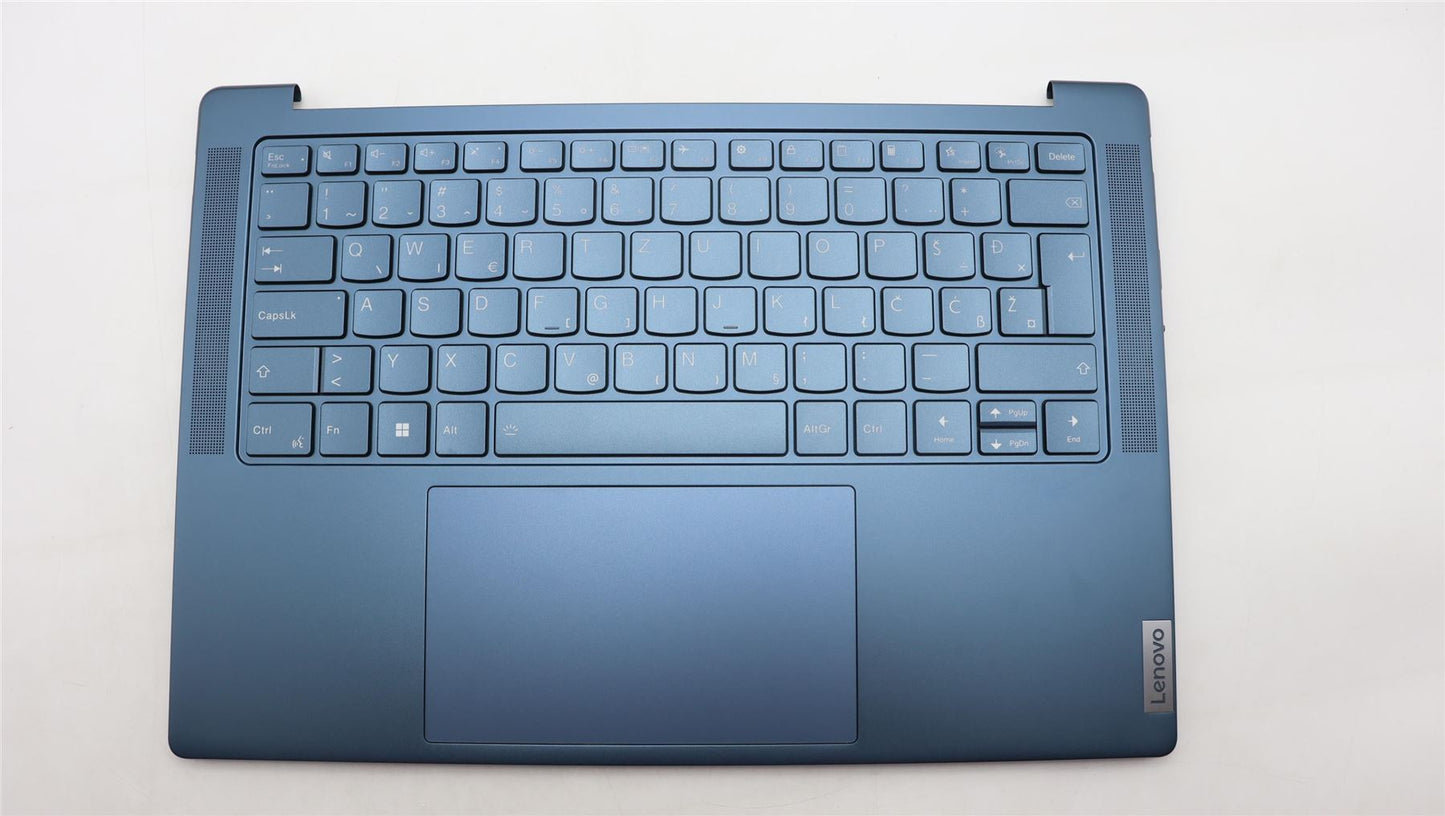 Lenovo Yoga 7 14ARP8 Palmrest Cover Touchpad Keyboard Slovenian 5CB1L50349