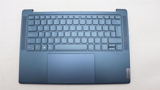 Lenovo Yoga 7 14ARP8 Palmrest Cover Touchpad Keyboard Slovenian 5CB1L50349