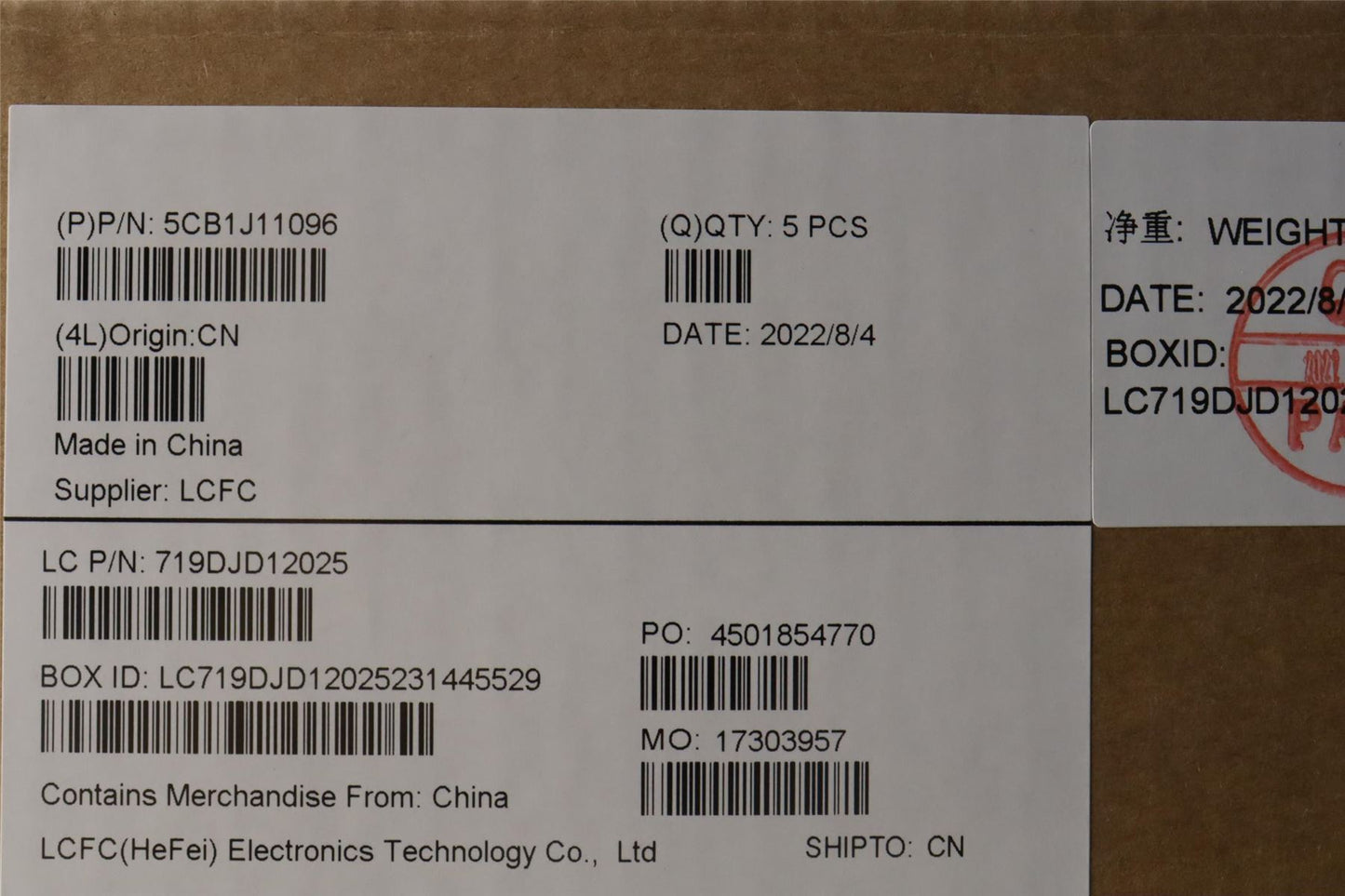 Lenovo Upper Case ASM_NORDIC L82QF NFPSB 5CB1J11096