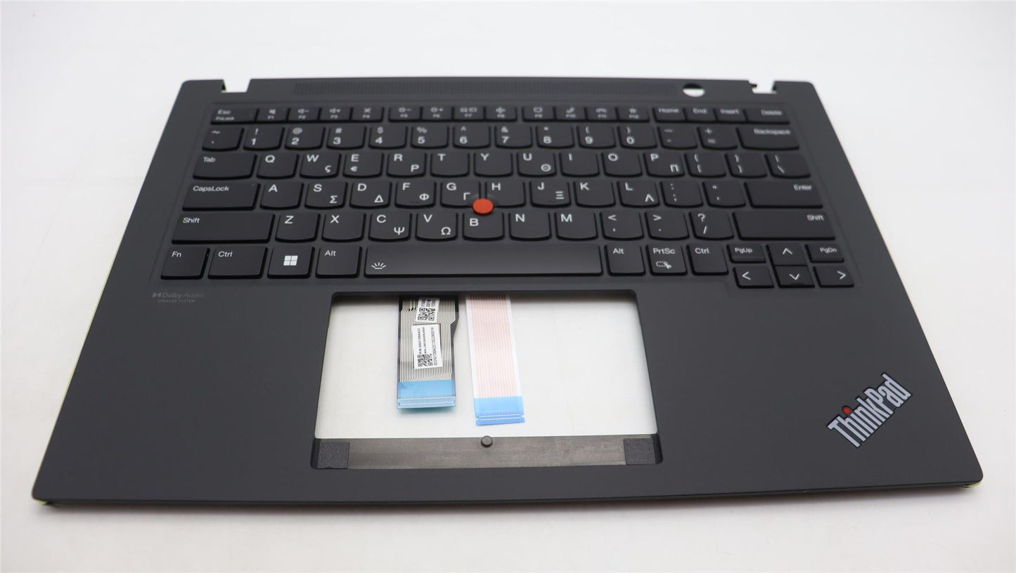 Lenovo ThinkPad T14s Gen 3 Palmrest Cover Keyboard Greek Black 5M11G27237