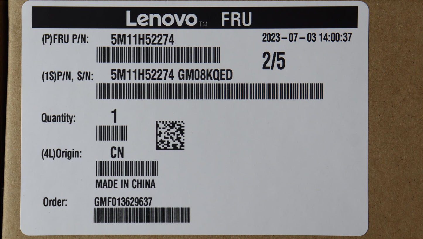 Lenovo ThinkPad T14s Gen 3 Keyboard Palmrest Top Cover Ukrainian 5M11H52267