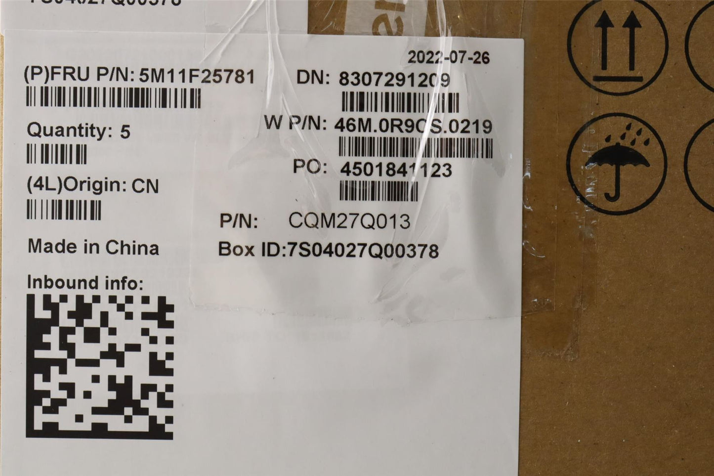 Lenovo 13w Gen 2 13w Keyboard Palmrest Top Cover US Euro Black 5M11F25782
