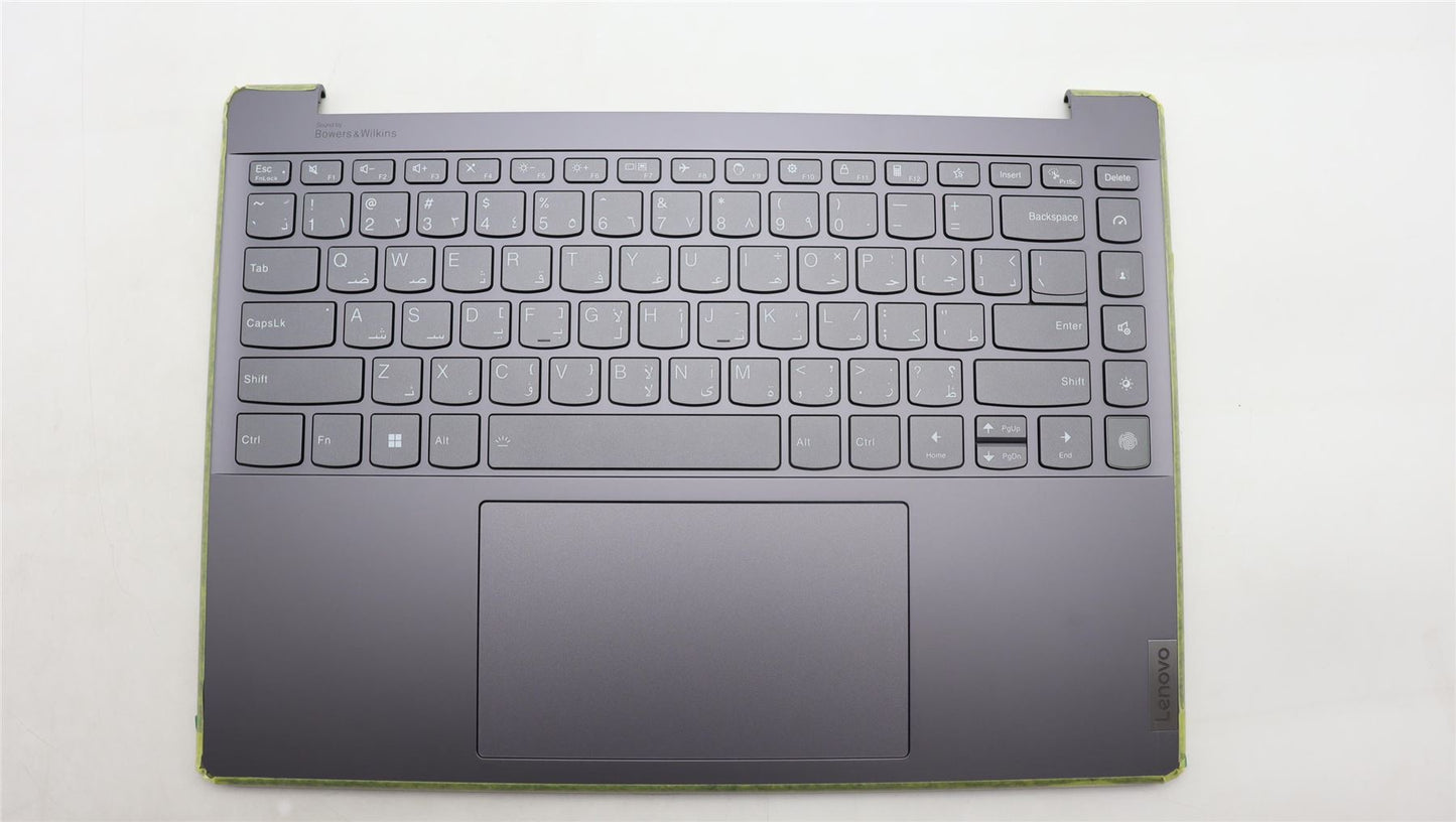 Lenovo Yoga 9 14IRP8 Palmrest Cover Touchpad Keyboard Arabic 5CB1K62509