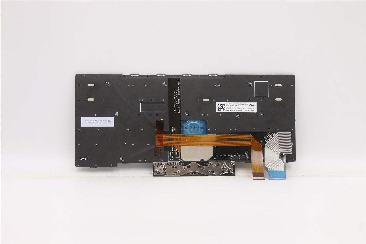 Lenovo ThinkPad L13 Gen 2 s Keyboard Hungarian Silver Backlit 5N20V43630