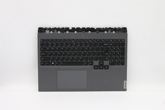 Lenovo Legion 5 Pro-16ACH6H Keyboard Palmrest Top Cover US Grey 5CB1C14884