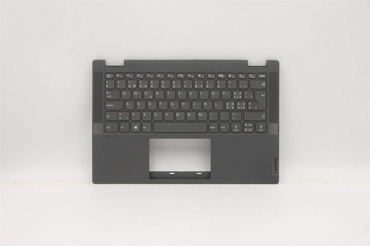 Lenovo IdeaPad 5 14ALC05 Keyboard Palmrest Top Cover Switzerland Grey 5CB1C33403