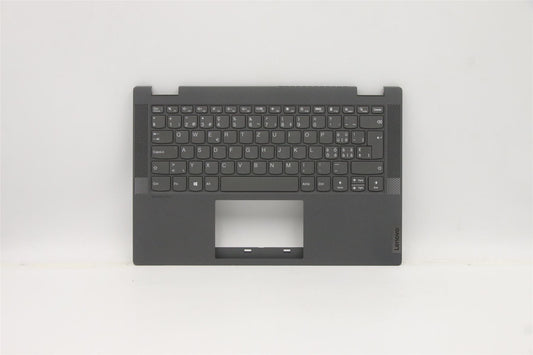 Lenovo IdeaPad 5 14ALC05 Keyboard Palmrest Top Cover Switzerland Grey 5CB1C33403