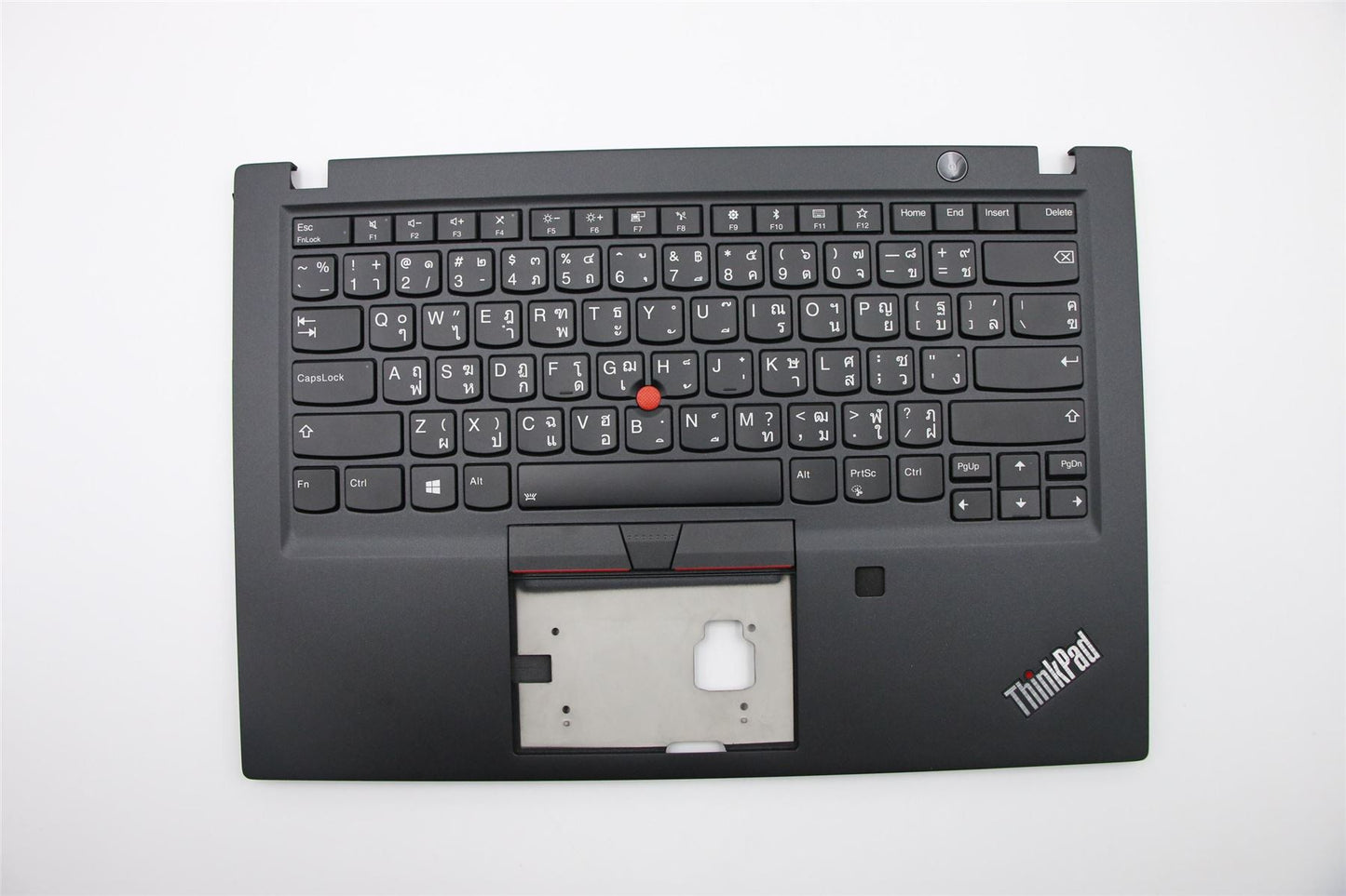 Lenovo ThinkPad T490s Keyboard Palmrest Top Cover Thai Black Backlit 02HM304