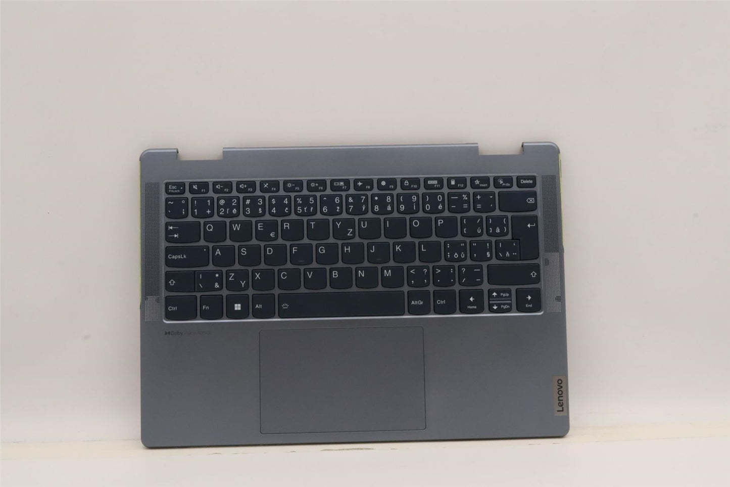 Lenovo Yoga 7 14ARB7 Palmrest Cover Touchpad Keyboard Stone Blue 5CB1J11108