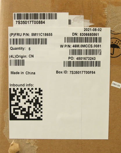 Lenovo WW C-Cvr+ILD KB ASM,CHY 5M11C18618