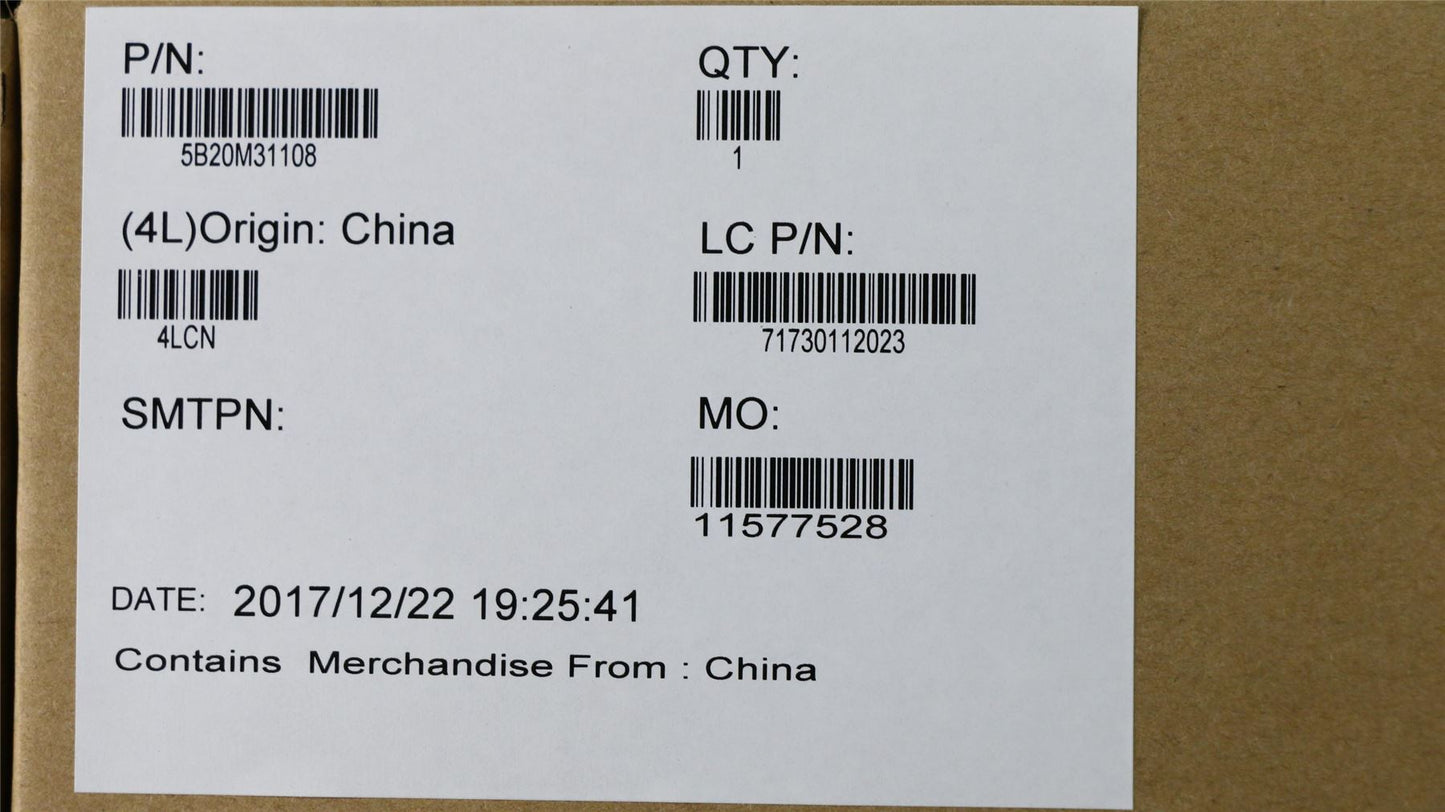 Lenovo 5B20M31108 MBL80SV I57200U 2GL BL WIN RTC