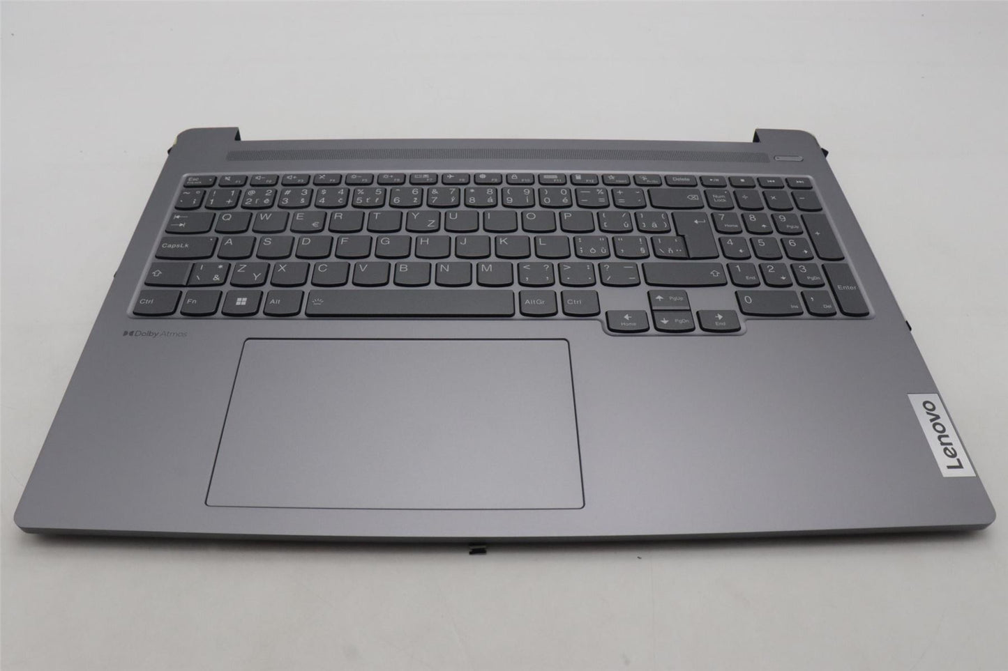 Lenovo IdeaPad 5 16ARP8 Palmrest Cover Touchpad Keyboard Arctic Grey 5CB1K98170