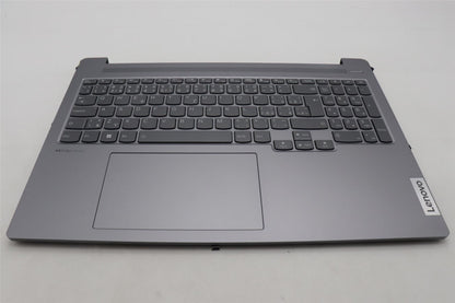 Lenovo IdeaPad 5 16ARP8 Palmrest Cover Touchpad Keyboard Arctic Grey 5CB1K98170