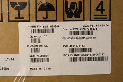 Lenovo MECH_ASM Camera_5M,N50a-24 5M11H28506