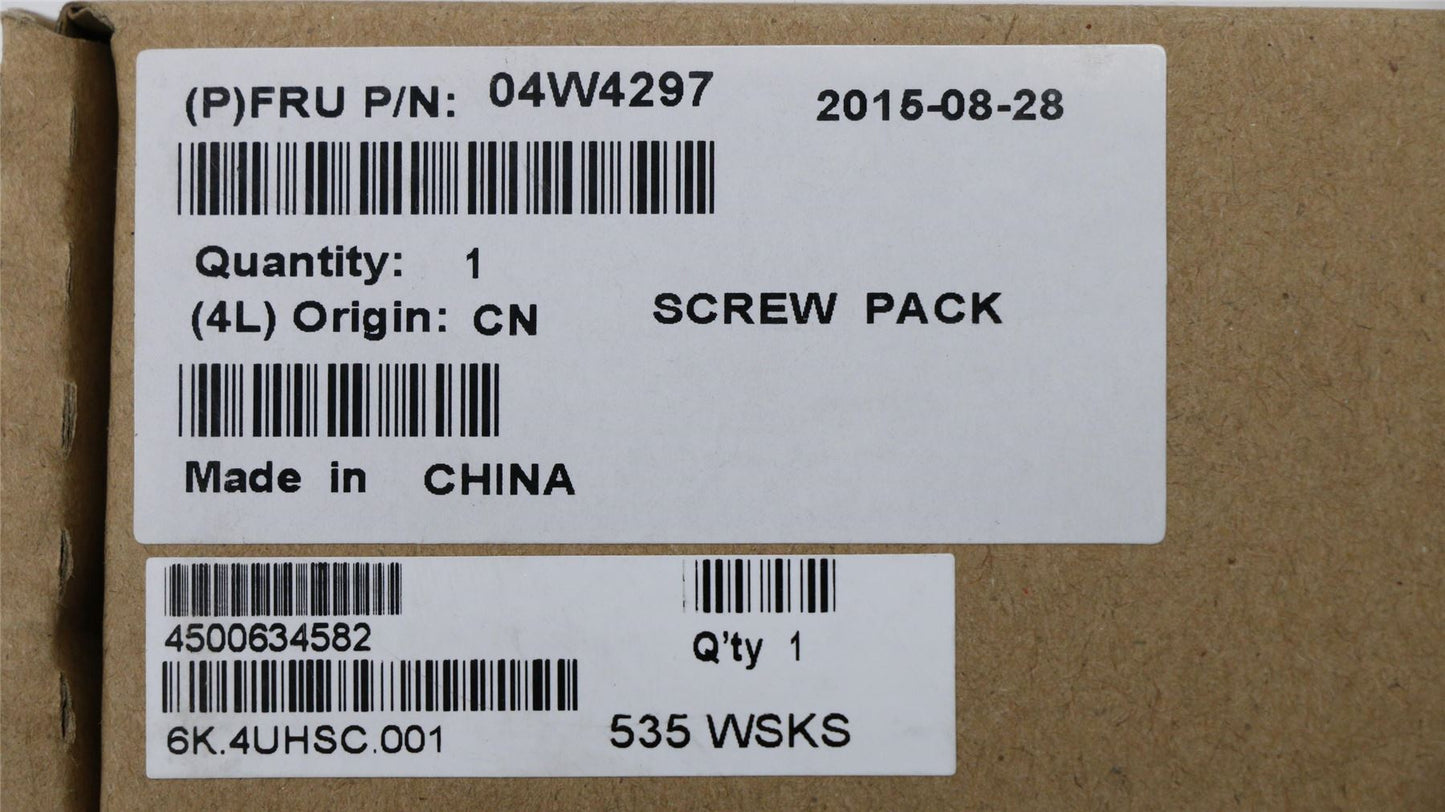 Lenovo Screw Kit 04W4297
