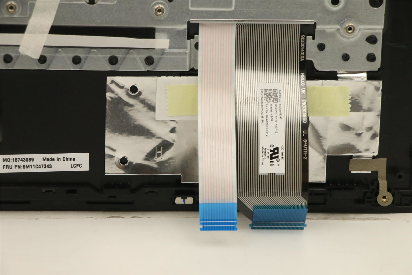 Lenovo MECH_ASM KB C SWS(PMX)PT FPR UKBK 5M11C47343