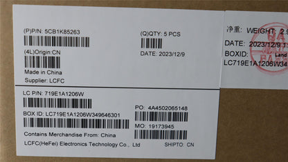 Lenovo Upper Case ASM_POR L82XA NFPAG BL 5CB1K85263