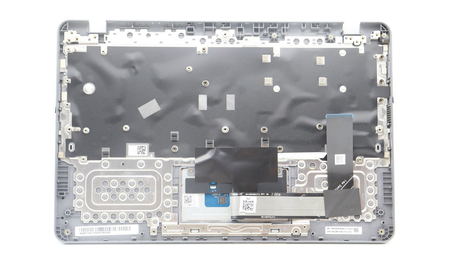 Lenovo 14e Gen3 IP 3 14IAN8 Keyboard Palmrest Top Cover Nordic Black 5M11H61776