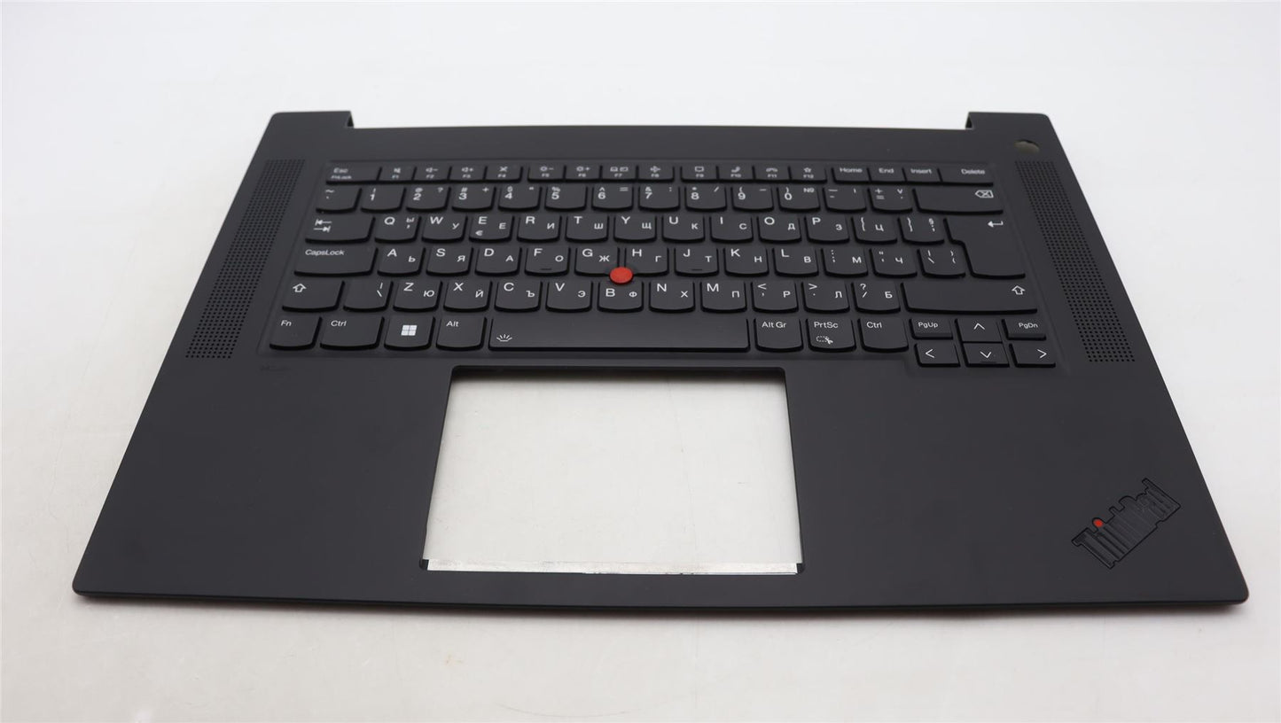 Lenovo ThinkPad P1 Gen 6 Keyboard Palmrest Top Cover Bulgarian White 5M11L88996