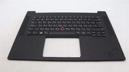 Lenovo ThinkPad P1 Gen 6 Keyboard Palmrest Top Cover Bulgarian White 5M11L88996