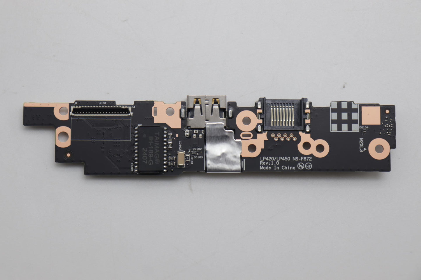 Lenovo CARDPOP FRU PCBAIO/B NSF872LP450 14MP I/O Board 5C51P67042