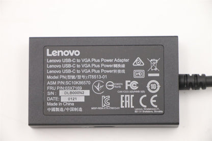 Lenovo FRU Type C to C/VGA 03X7169