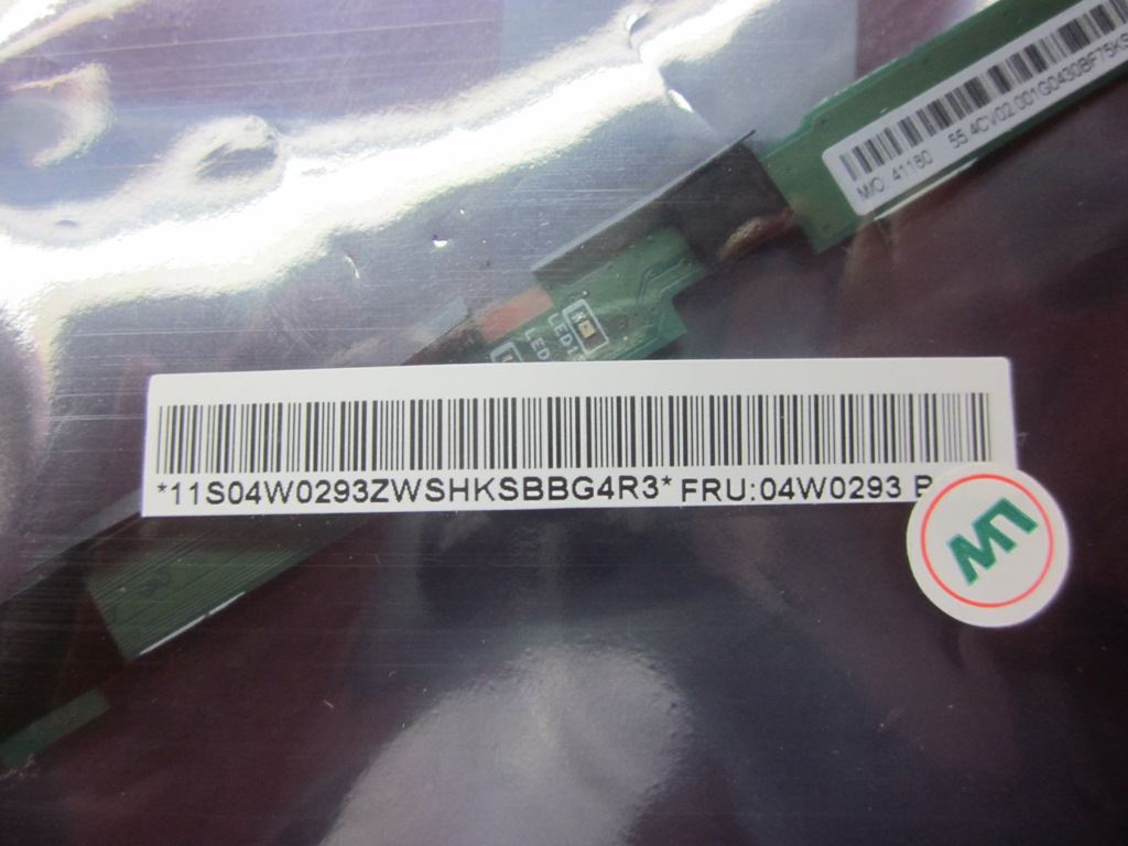 Lenovo FRU w/o Microphone LED Board 04W0293