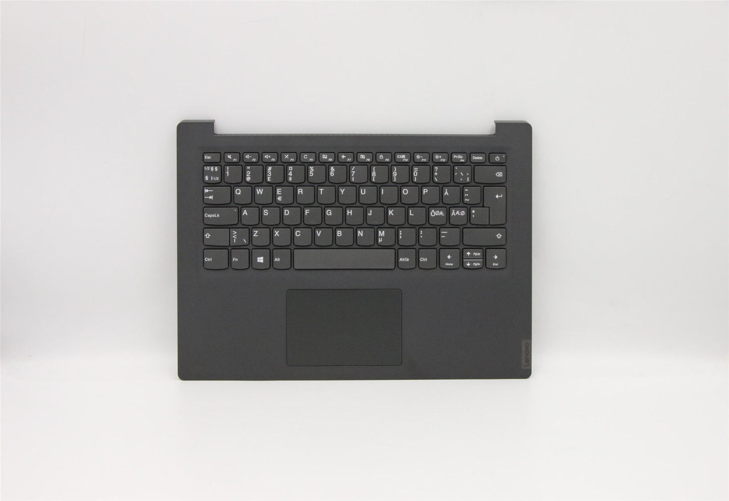 Lenovo V14-IWL Keyboard Palmrest Top Cover Nordic Grey 5CB0W44149