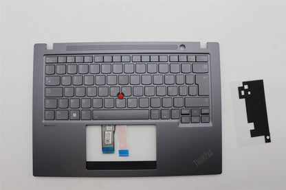 Lenovo ThinkPad T14s Gen 4 Keyboard Palmrest Top Cover Belgian Grey 5M11L59582