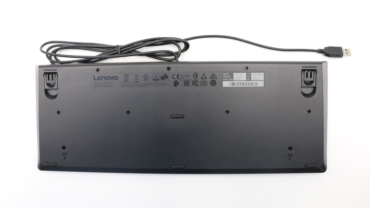 Lenovo ThinkCentre M90a Pro 3 M920z M90a 3 M70a 3 USB Wired Keyboard 00XH697