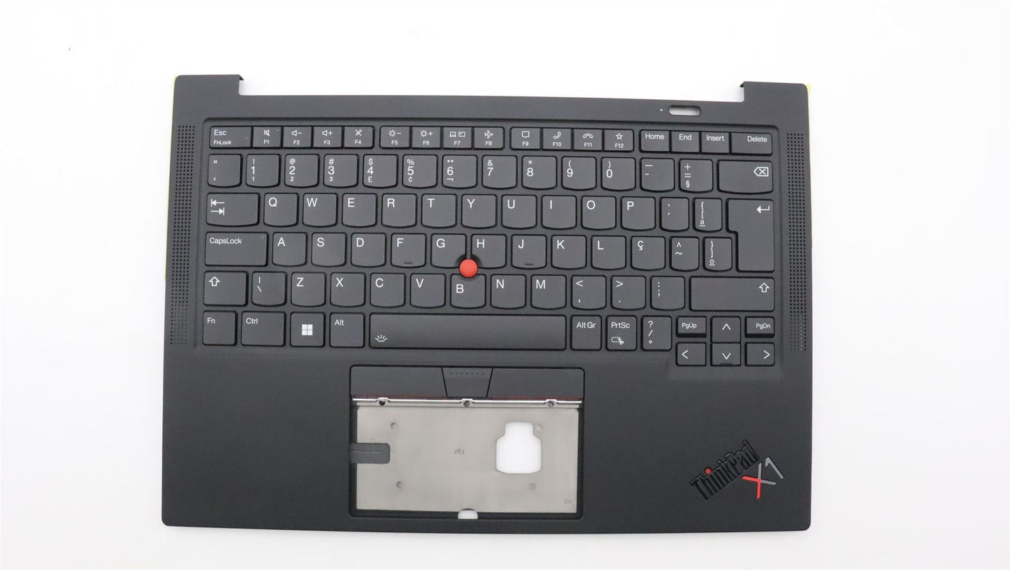 Lenovo ThinkPad X1 10th Gen Keyboard Palmrest Top Cover Portuguese 5M11H44202