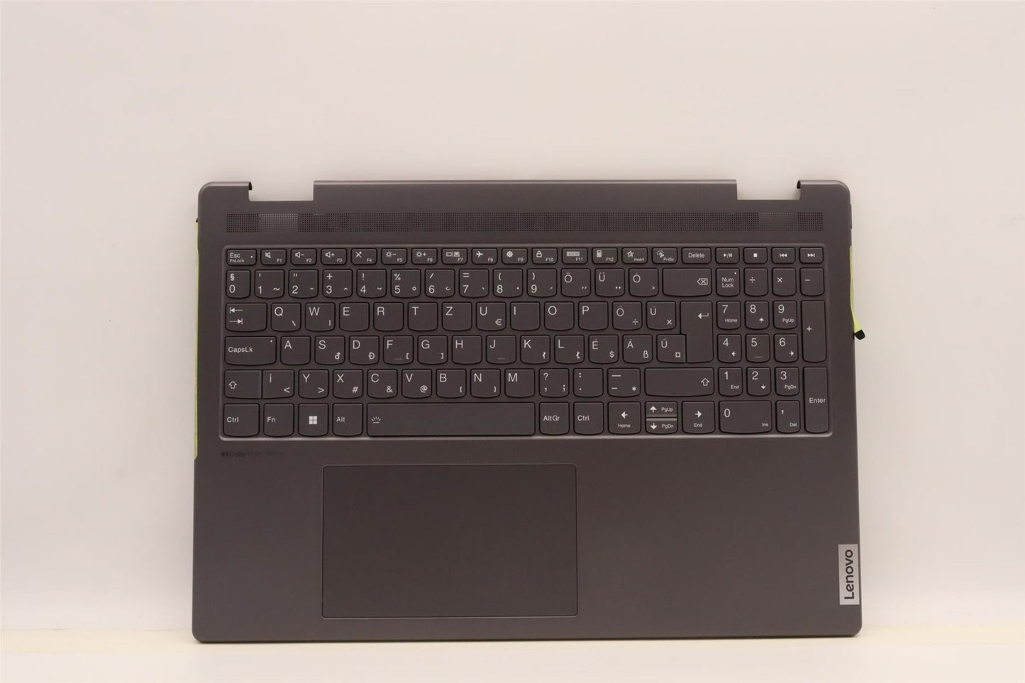 Lenovo IdeaPad 7 16IAP7 Palmrest Cover Touchpad Keyboard Hungarian 5CB1J01898