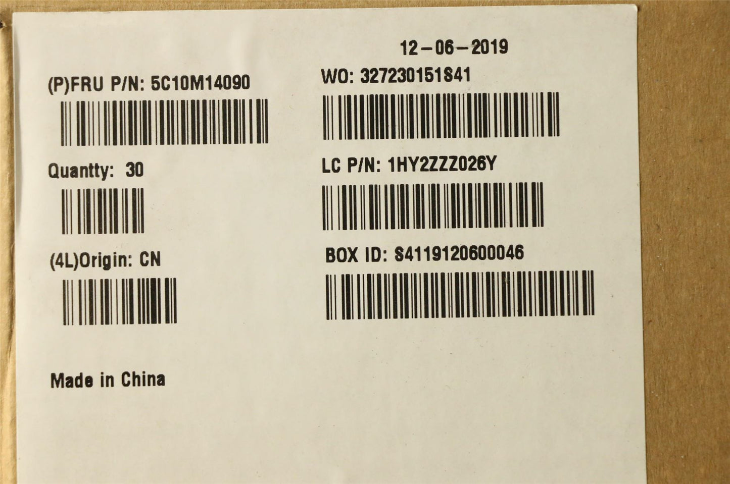 Lenovo Chromebook N42-20 Touch N42-20 DC dans le câble d'alimentation de la prise de port 5C10M14090