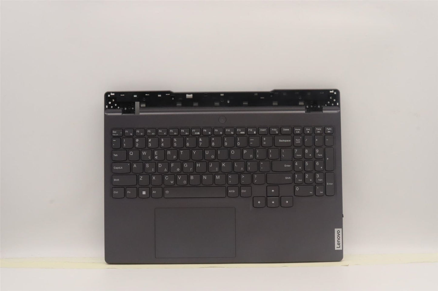 Lenovo 5 15ARH7H Palmrest Cover Touchpad Keyboard Greek Slate Grey 5CB1H68466
