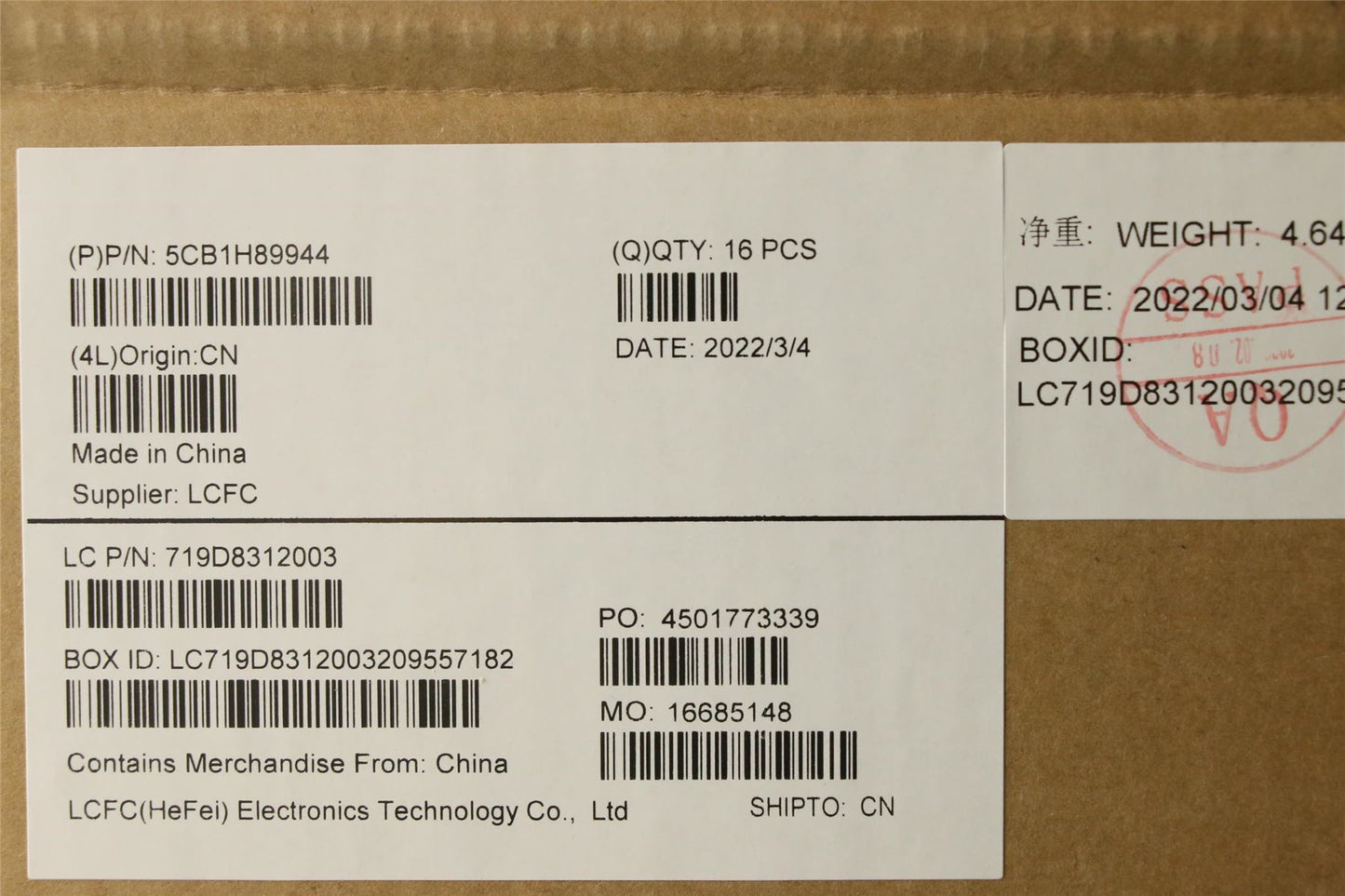 Lenovo Lower Case L 82R3 CG 5CB1H89944