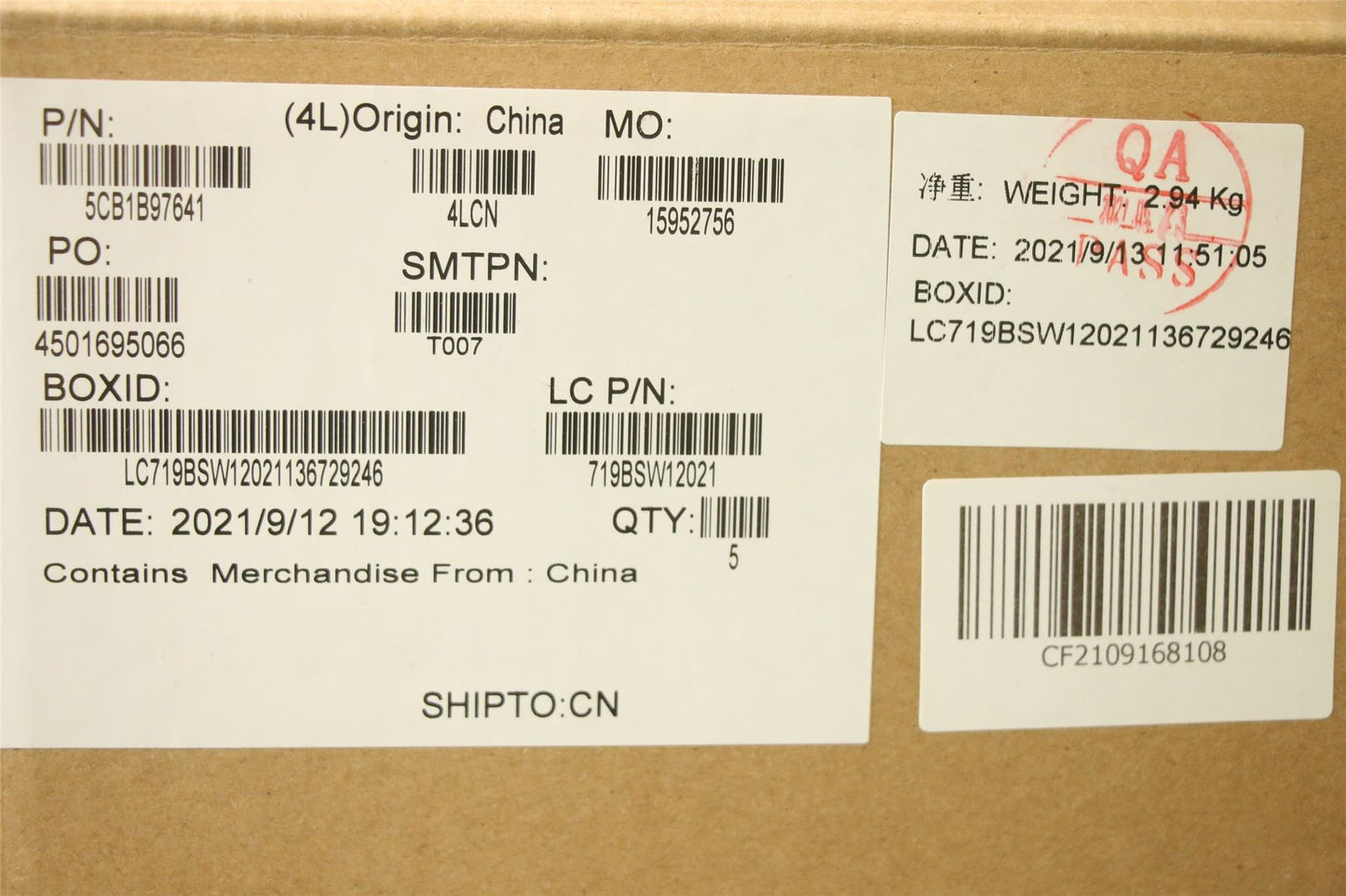 Lenovo Upper Case ASM_TC L82H7 AB FP BL D 5CB1B97641