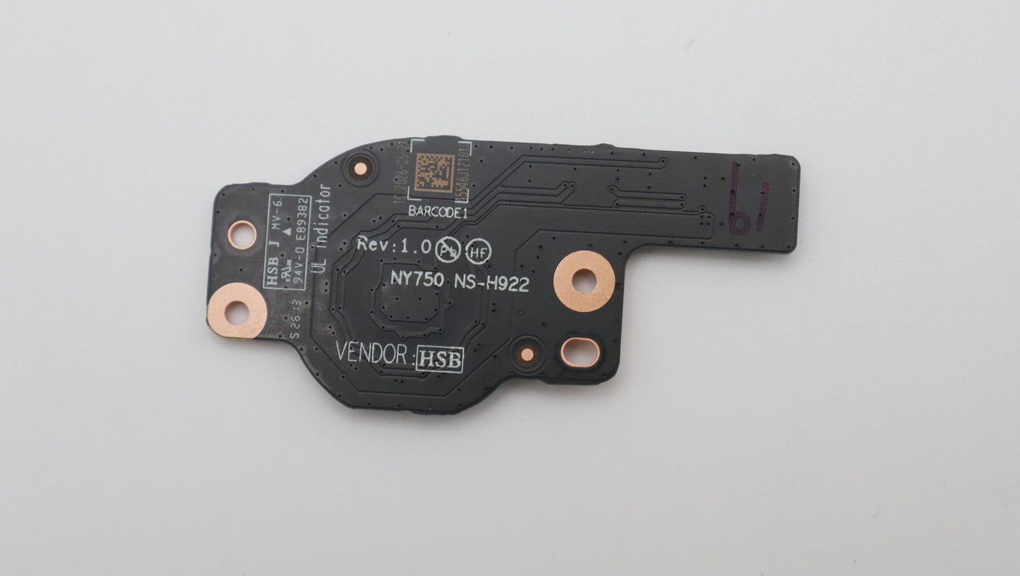 Lenovo CARDPOP L 83V9 Power Board 5C50S26057