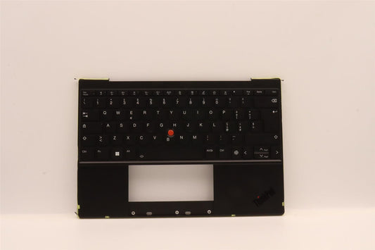 Lenovo ThinkPad Z13 Gen 1 Keyboard Palmrest Top Cover Italian Black 5M11H95048