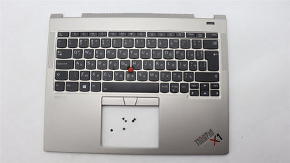 Lenovo ThinkPad X1 Keyboard Palmrest Top Cover Bulgarian Titanium 5M11B59850