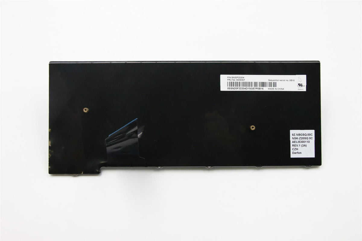 Lenovo ThinkPad 11e Yoga 11e Keyboard Czech/Slovakian Black 04X6229 04X6307