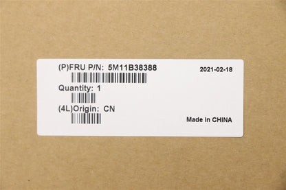Lenovo ThinkPad X1 Gen 1 Keyboard Palmrest Top Cover Danish Black 5M11B38388