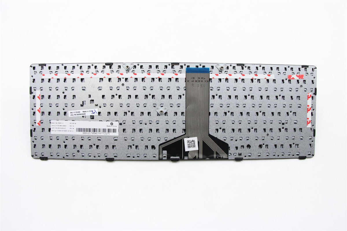 Genuine Lenovo IdeaPad 100-15IBD Keyboard Latin Spanish Black 5N20K25406