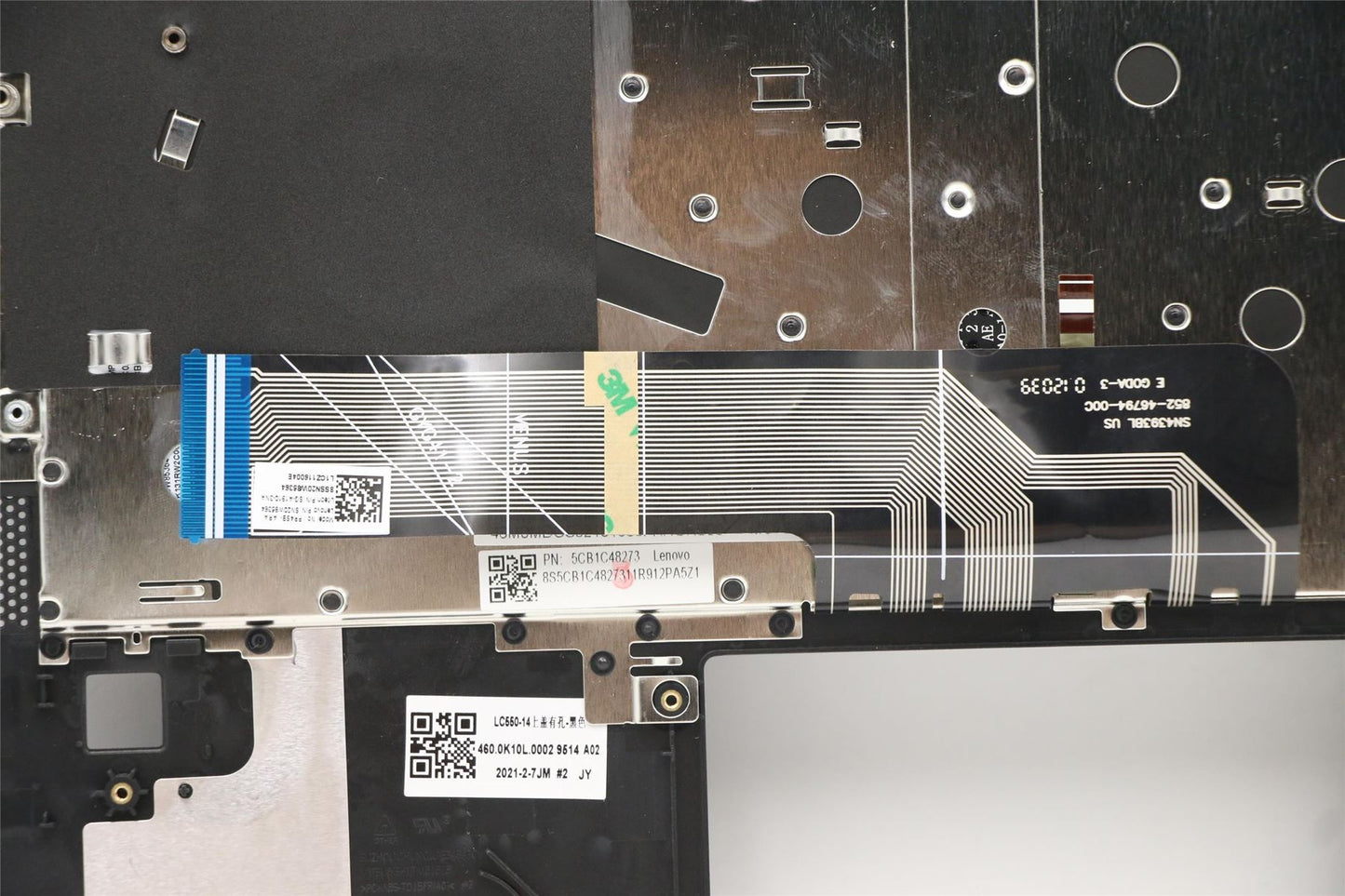 Lenovo Upper Case ASM_AR-E W 82HU FB GY 5CB1C48273