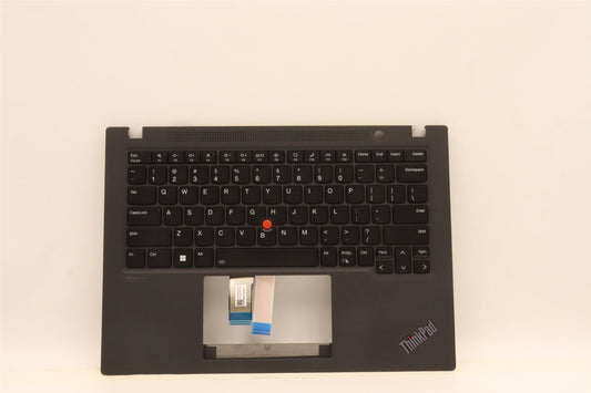 Lenovo ThinkPad T14s Gen 3 Keyboard Palmrest Top Cover US Black 5M11H27639