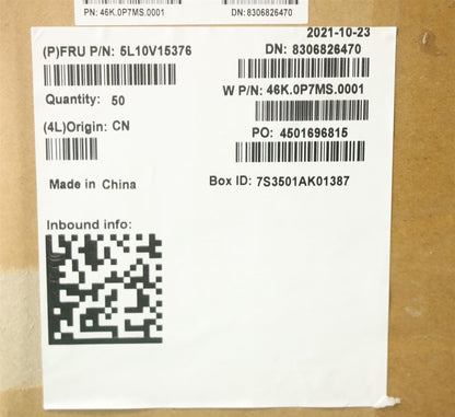 Lenovo LABEL FRU LABEL GEO KIT Black Ares2 AMD 5L10V15376