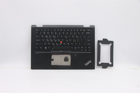 Lenovo Yoga X13 Gen 1 Palmrest Cover Keyboard Greek Black 5M10Y85858