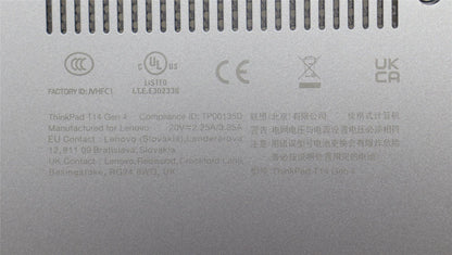 Lenovo FRU KT4D0_D_COVER_UMA_WW_ASSY_GR 5CB1L57500