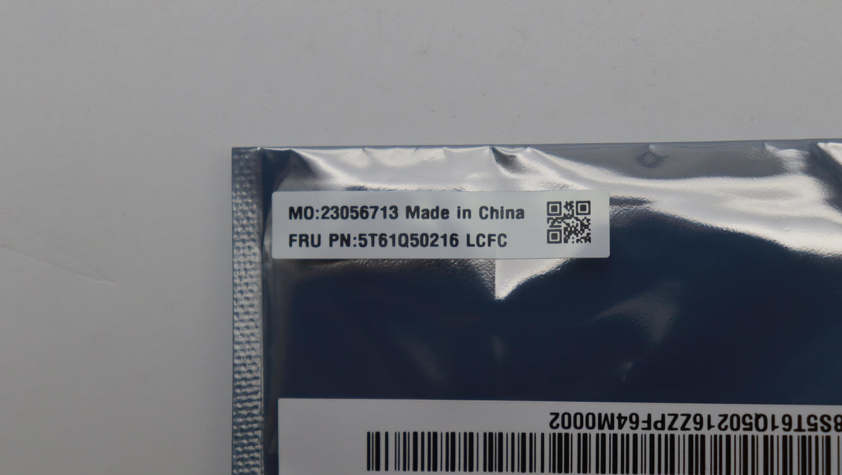 Lenovo CS25 3+2bCP, Glass like Mylar, EL PCB, Black, Non-NFC, SOVP&MP, CHY NFC Chicony Board 5T61Q50213