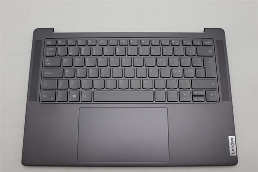 Lenovo Yoga 7 14APH8 Palmrest Cover Touchpad Keyboard Nordic 5CB1L80305