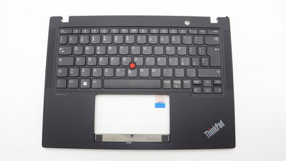 Lenovo ThinkPad X13 Gen 4 Keyboard Palmrest Top Cover Italian Black 5M11L85739